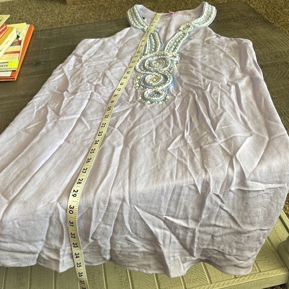 Lilly Pulitzer Valli Soft Shift Dress Light Lilac Verbena Size Small - Picture 11 of 13